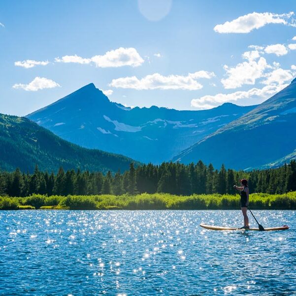 Two Medicine Lake Glacier National Park